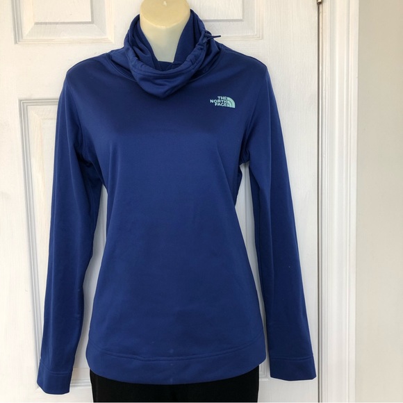 The North Face novelty fleece lined glacier pullover, royal blue, medium - Picture 3 of 11